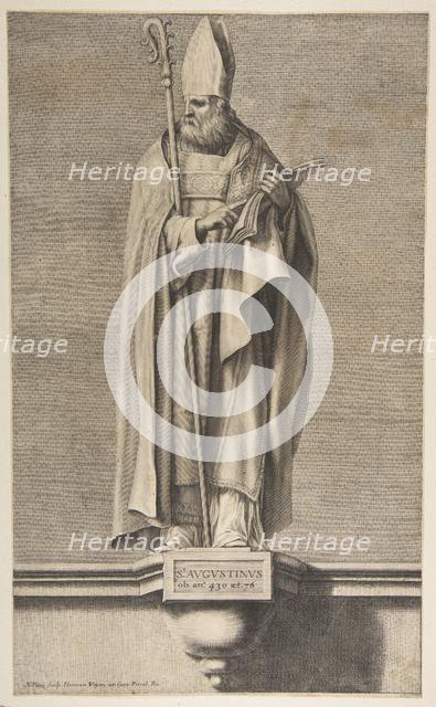 St. Augustine.n.d. Creator: Nicolas Pitau.