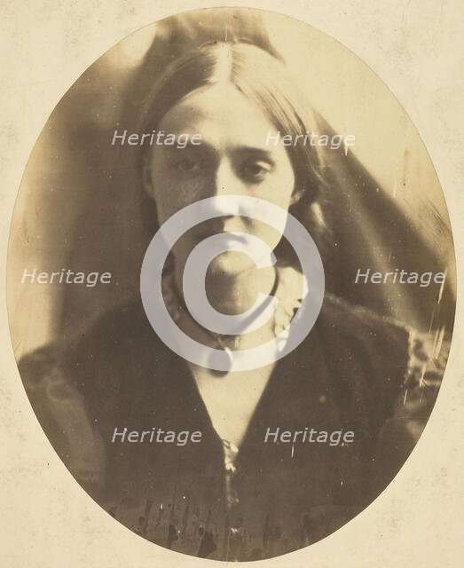 Mrs. Herbert Fisher, 1864. Creator: Julia Margaret Cameron.