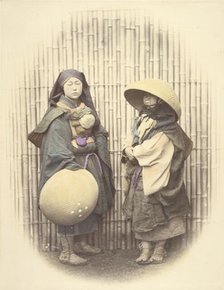 Mendicant Nuns, 1863-1868. Creator: Felice Beato.