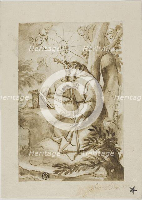 Saint Jerome, n.d. Creator: Domenico Piola I.