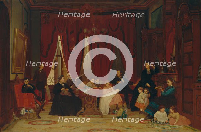 The Hatch Family, 1870-71. Creator: Eastman Johnson.