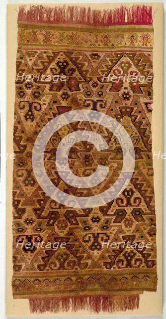 Tapestry Panel, 1000-1460s. Creator: Unknown.