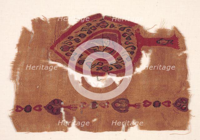 Fragment from a Curtain (?), 400s - 500s. Creator: Unknown.