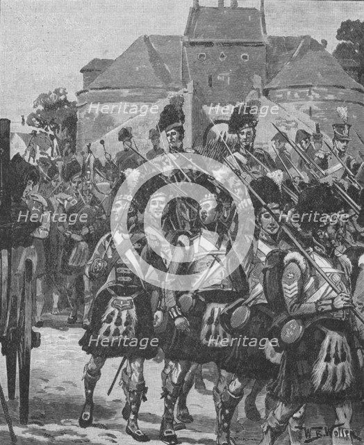 'Picton's Division Off To The Front', 1902. Artist: William Barnes Wollen.