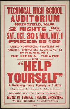 Help Yourself, Springfield, MA, [193-]. Creator: Unknown.