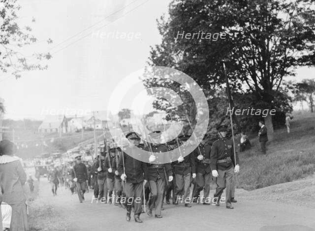 Celebration at the General Knox estate, 1931 July 25. Creator: Arnold Genthe.