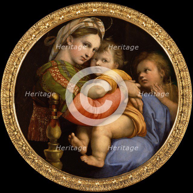 Madonna della Seggiola, 1513-1514.