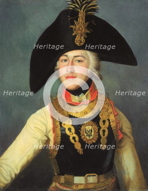 Officer of the Life Guards Cavalry Regiment, 1797-1799. Artist: Anonymous  