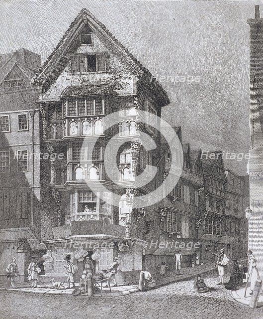 Fleet Street, London, 1812. Artist: John Thomas Smith