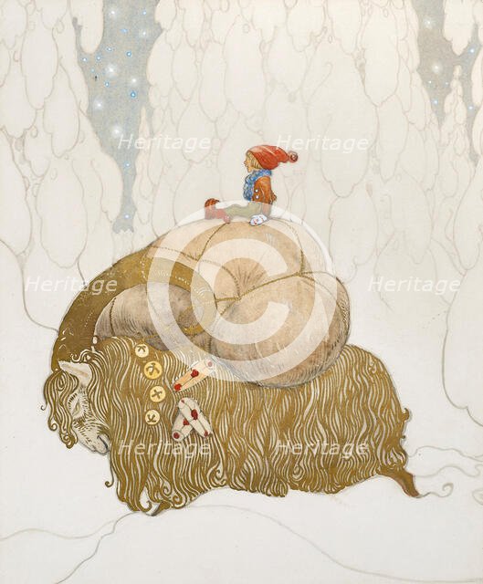 Julbocken (Christmas song), 1912. Creator: Bauer, John (1882-1918).