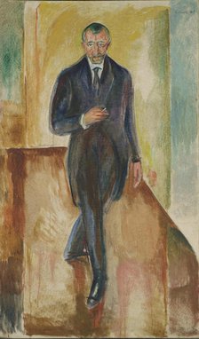 Thorvald Lochen, 1918. Creator: Edvard Munch.