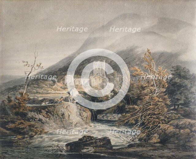 Llanthony Abbey, Monmouthshire, about 1792. Creator: JMW Turner.