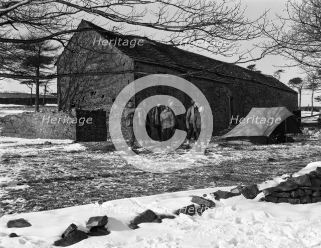 Outward Bound course, near Hope, Derbyshire, 1965. Artist: Michael Walters