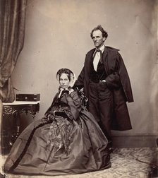 [Senator and Mrs. James Henry Lane], 1861-66. Creator: Brady & Co.