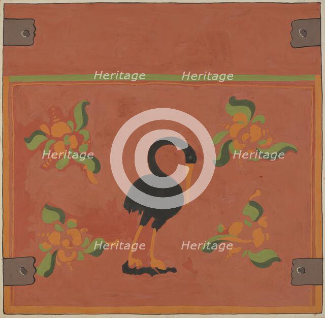 Painted Chest, 1935/1942. Creator: D. P. Jones.