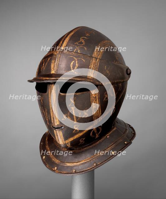 Close Helmet for a Cuirassier, Italian, ca. 1615-20. Creator: Unknown.