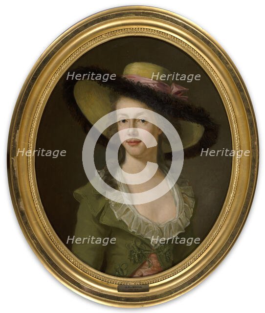 Maria de Ron, née von Breda, 1785. Creator: Carl Fredrik von Breda.