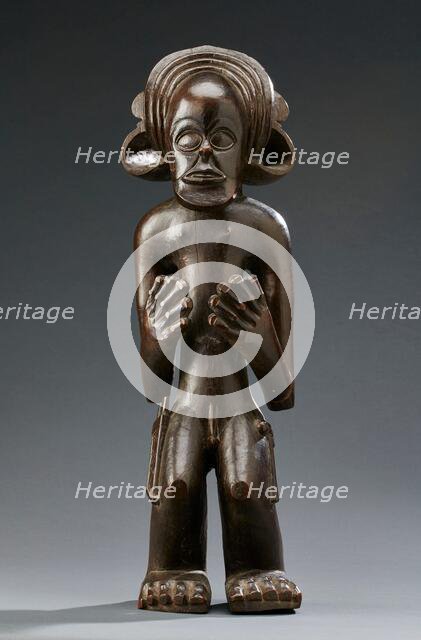 Figure of chief, late 19th century - early 20th century. Creator: Unknown.