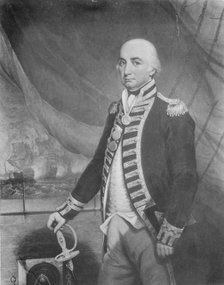 Naval officer, late 18th-early 19th century. Creator: Kirk & Sons of Cowes.