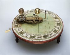 Mechanical orrery, 18th century. Artist: Unknown