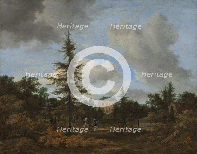 Country House in a Park, c. 1675. Creator: Jacob van Ruisdael.