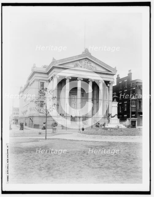 City Hall, New Orleans, La., c1900. Creator: Unknown.