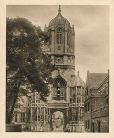'Tom Tower, Christchurch College', 1923. Artist: Unknown.