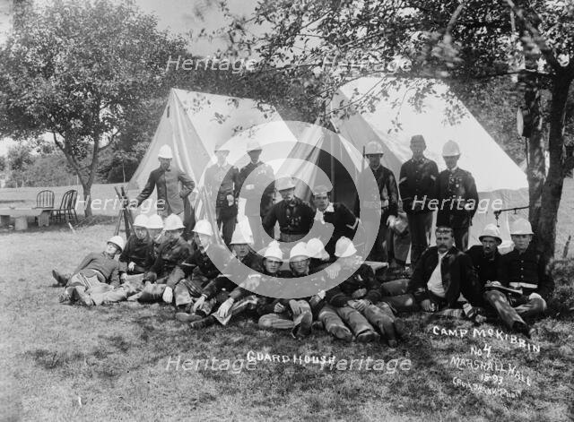 Guard house, 1893. Creator: William Cruikshank.