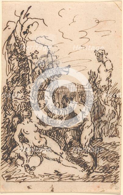 Satyrs and Nymphs, c. 1765. Creator: Martin Johann Schmidt.