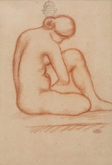 Crouching Nude. Creator: Aristide Maillol.