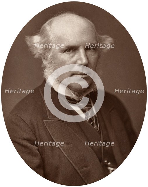 Thomas Hutchison Tristram, QC, ecclesiastical lawyer, 1882.Artist: Lock & Whitfield