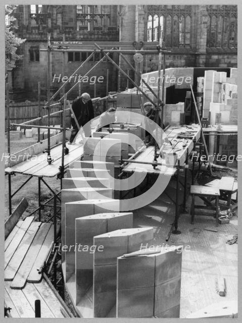 Coventry Cathedral, Priory Street, Coventry, 06/05/1957. Creator: John Laing plc.