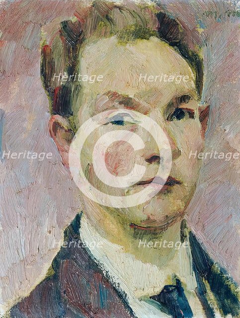 Self-portrait, 1923. Creator: Matthias May.