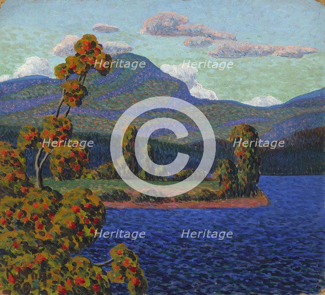 Norway landscape, 1909.