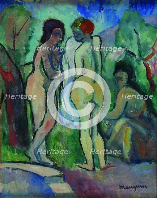 Les baigneuses (The bathers), 1905. Creator: Manguin, Henri Charles (1874-1949).