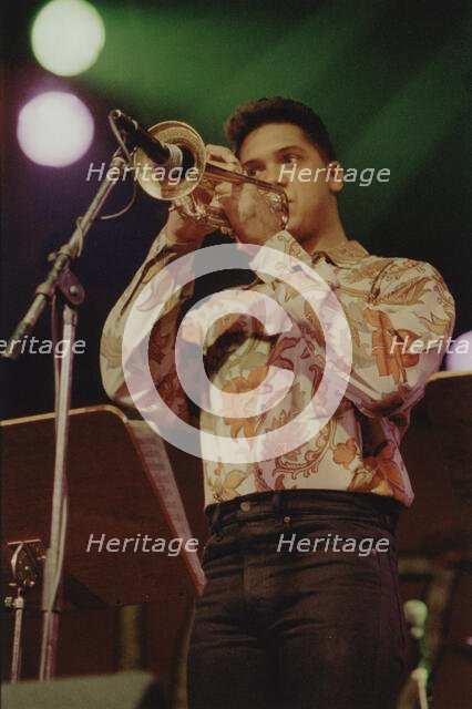 Miles Evans, Maastricht Jazz Mecca, Netherlands, 1991. Creator: Brian Foskett.