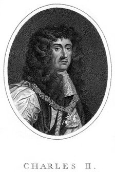 Charles II, King of England, Scotland and Ireland, (19th century). Artist: Unknown