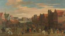 The Disbanding of the 'Waardgelders' (Mercenaries in the Pay of the Town Government) by..., 1627. Creator: Pauwels van Hillegaert I.