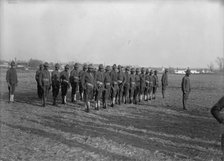 Army, U.S. Colored Soldiers, 1917. Creator: Harris & Ewing.