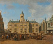 The Town Hall on Dam Square, Amsterdam, 1693. Creator: Gerrit Berckheyde.