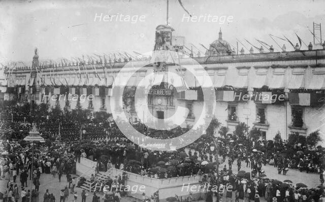 National Palace, Mexico, 1910. Creator: Bain News Service.