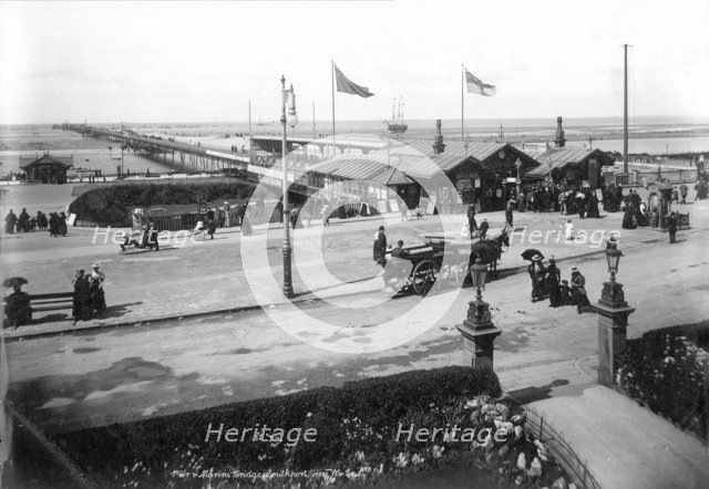 Southport Pier, Southport, Lancashire, 1890-1910. Artist: Unknown