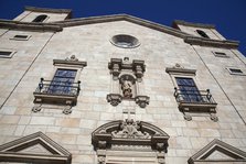 Cathedral facade, Castelo Branco, Portugal, 2009.  Artist: Samuel Magal