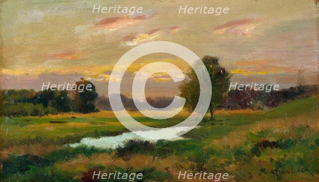 On The Brandywine, before 1912. Creator: Alexander Theobald van Laer.