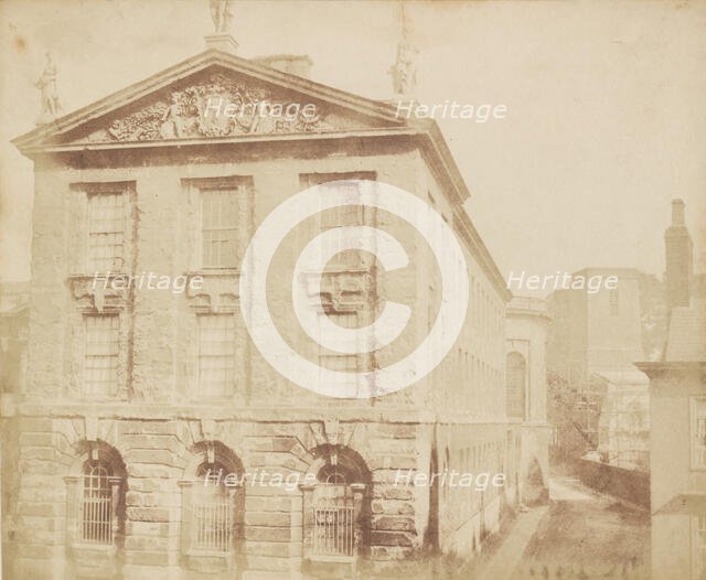 Part of Queens College, Oxford, September 4, 1843. Creator: William Henry Fox Talbot.