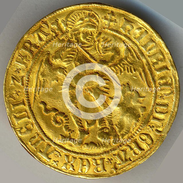 Angelet of Henry VII (r. 1485-1509), British, 1485-1509. Creator: Unknown.