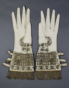 Gloves (Queen Elizabeth I gloves), 16th century. Artist: Unknown.