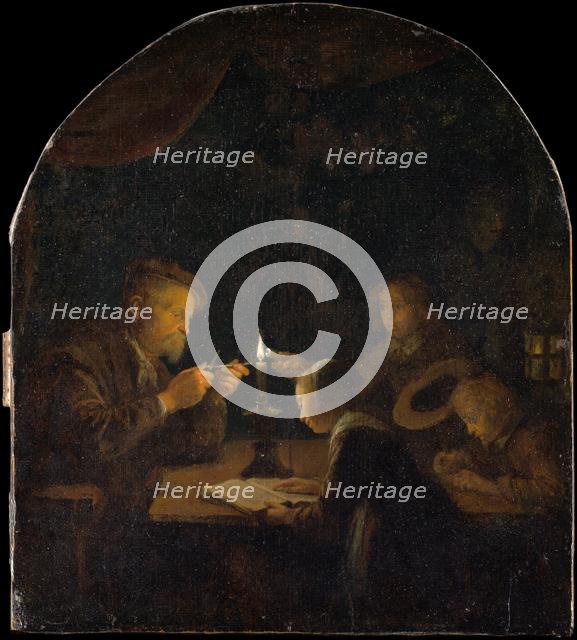 An Evening School, ca. 1655-57. Creator: Gerrit Dou.