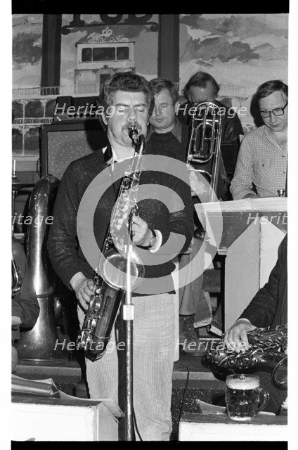 Dave Gelly, Lord Napier  Thornton Heath, 1980.   Artist: Brian O'Connor.