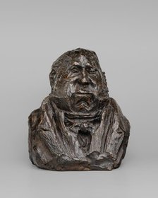 Félix Barthe, model c. 1832/1835, cast 1929/1930. Creator: Honore Daumier.